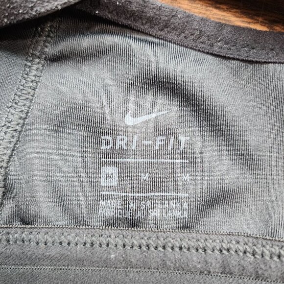 Womens Nike Dri-Fit Black Sports Bra Size M - Picture 7 of 9